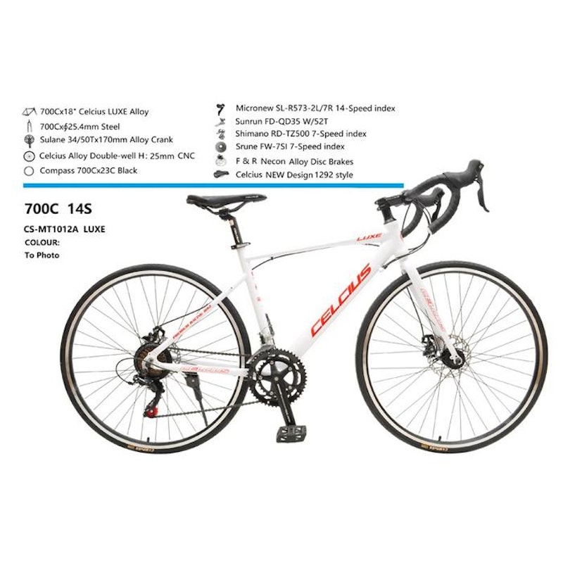 Celcius Luxe Roadbike 14 Speed 2