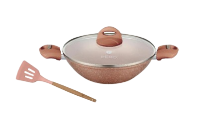 Pero Derin Woky Pan 24 cm Rosegold 2.0