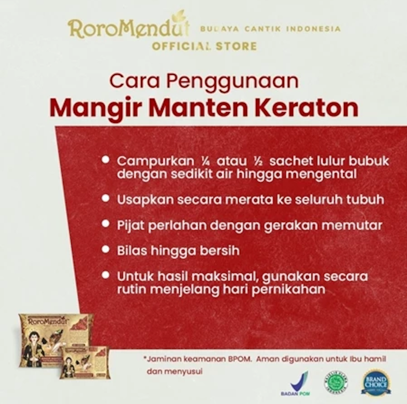 Roro Mendut Lulur Pengantin Mangir Manten Keraton 4