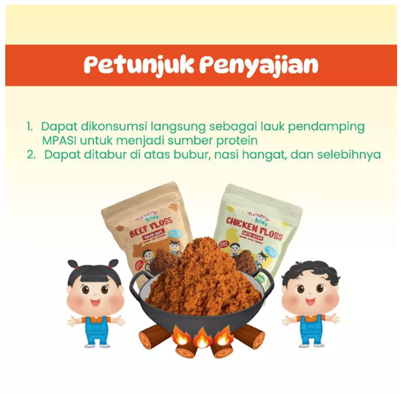 Yummy Bites Beef Floss Abon Sapi 3