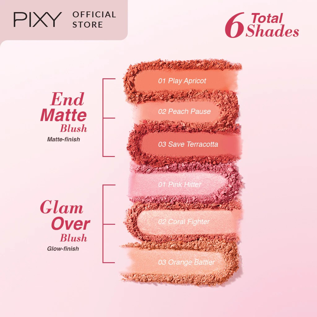 End Matte Blush 02 Peach Pause 5