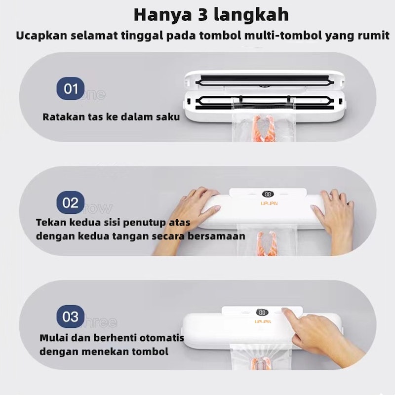 Upupin Vacuum Sealer Cerdas 4
