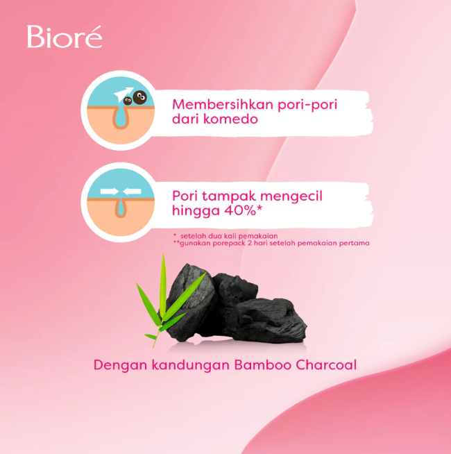KAO Indonesia Biore Pore Pack Black 4S