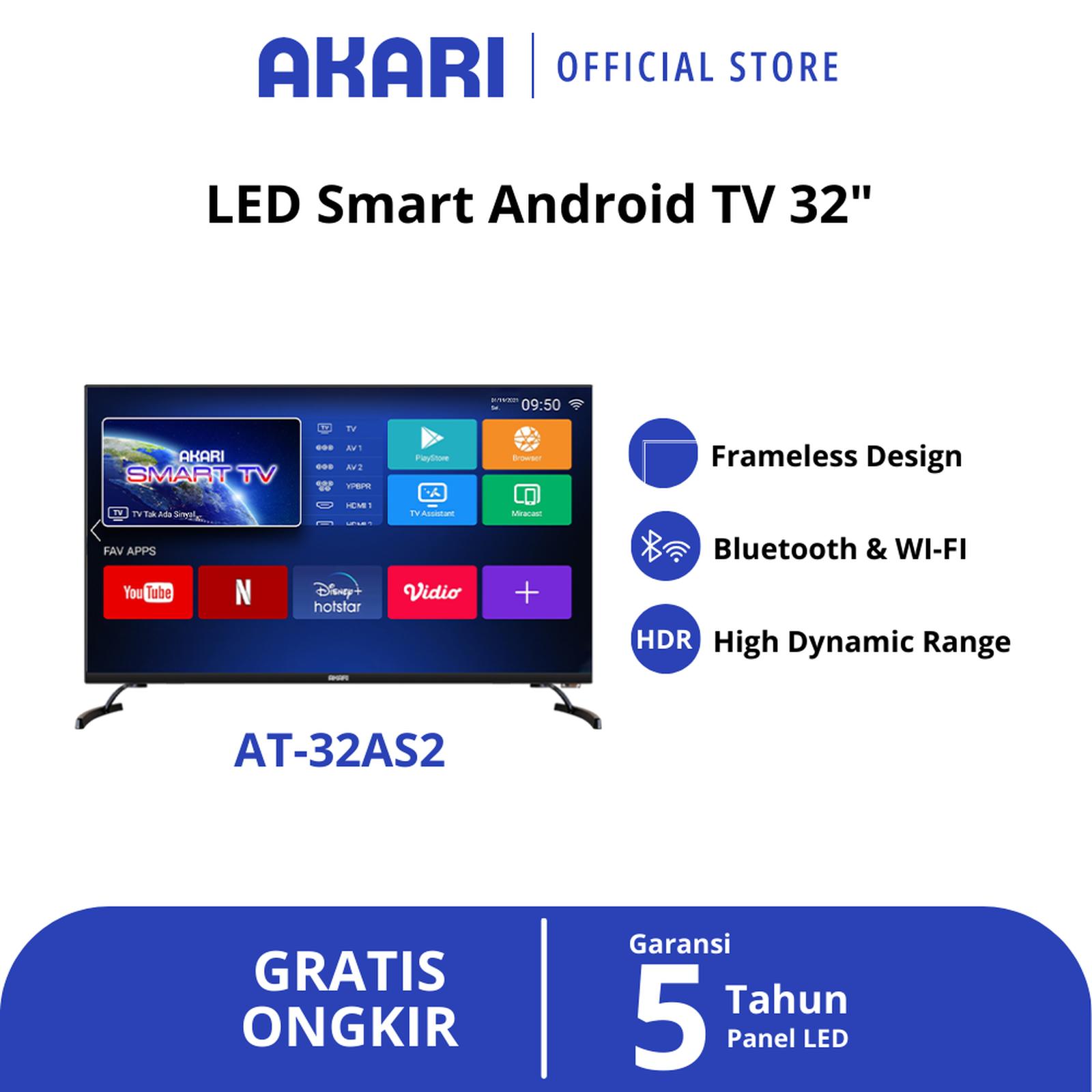 Akari Smart Android TV 32 inch AT-32AS2