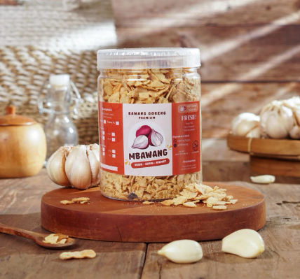  Mbawang Bawang Putih Goreng Premium