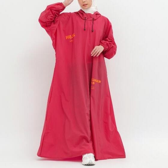  Hijasku Jas Hujan Gamis Wanita Muslimah Jumbo