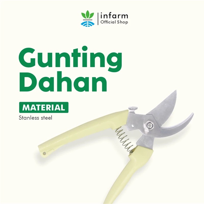 Infarm Stainless Steel Pruning Shears 4