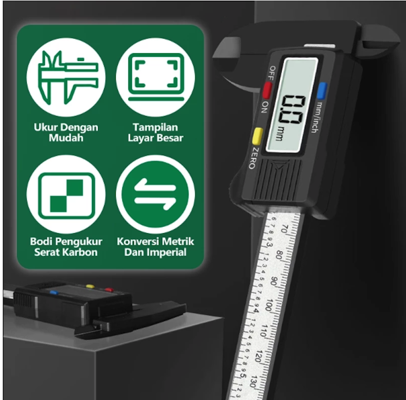 ISKU Digital Caliper 15 cm