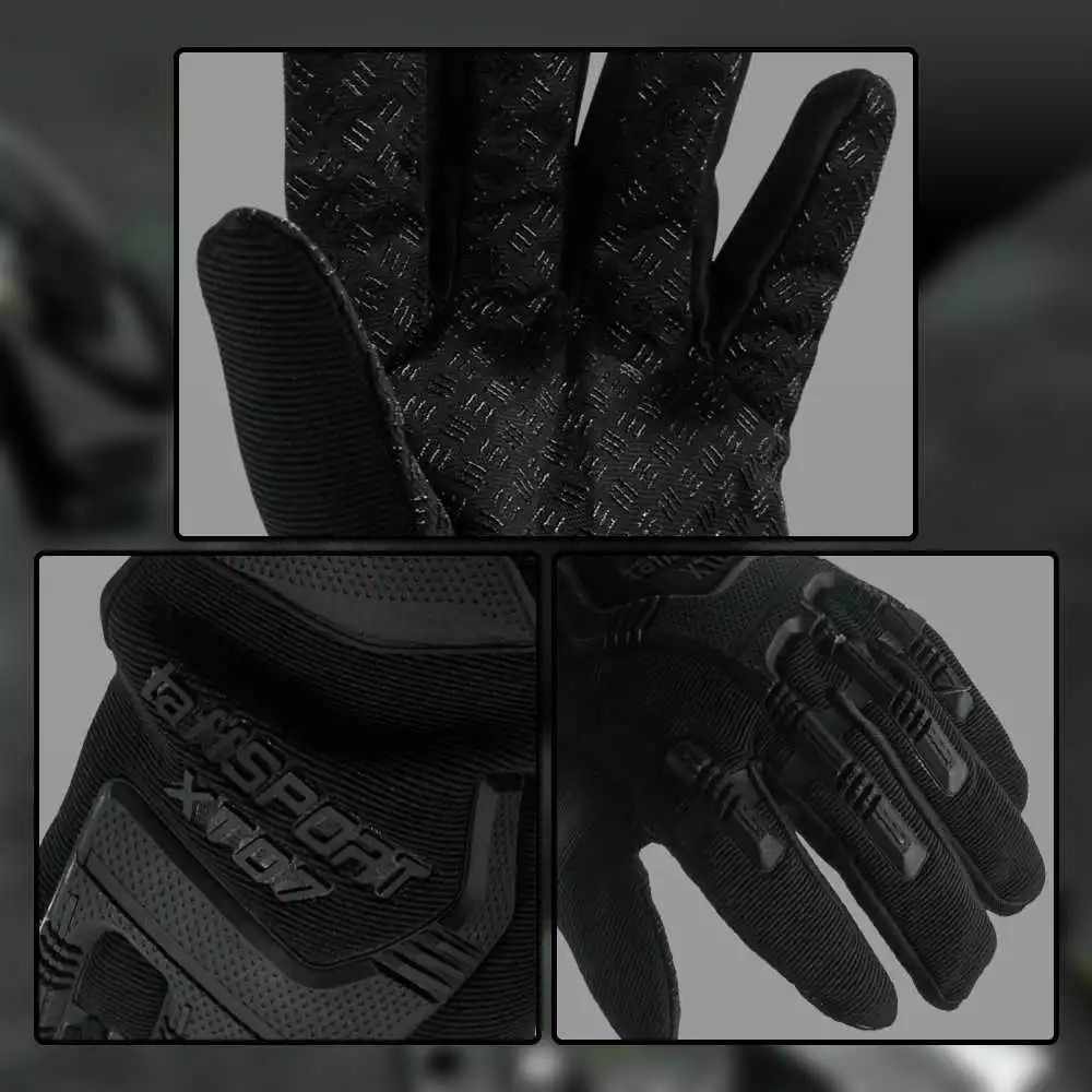 Jakarta Digital Nusantara TaffSPORT Sarung Tangan Motor Tactical Mechanix Off Road  XT07
