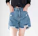 ADA Lora Short Pants Ripped Jeans 1