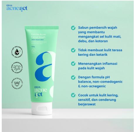 ERHA Clinic Indonesia AcneAct Gentle Acne Facial Wash