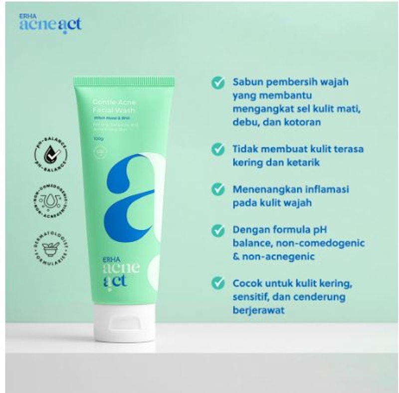 Gentle Acne Facial Wash 4