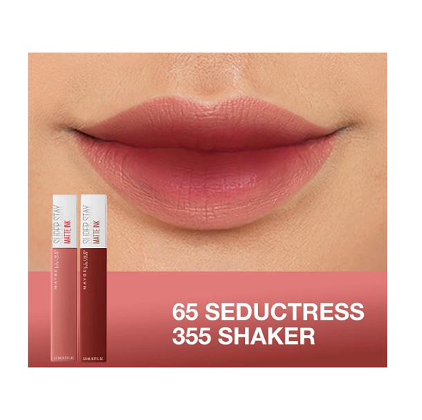 L’Oréal Maybelline New York Paket Ombre Matte 16 Jam Seductress & Shaker