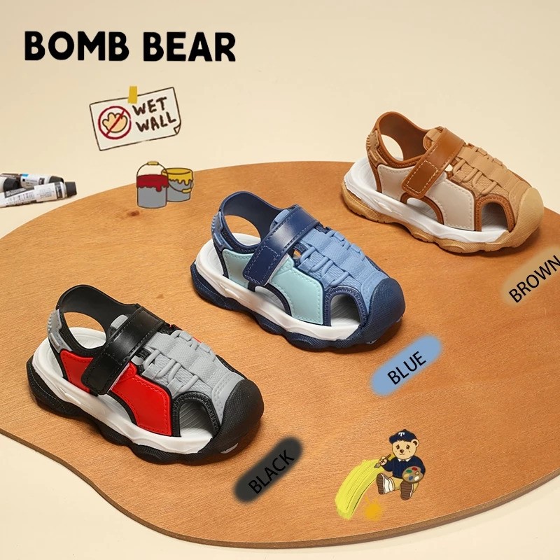  Bomb Bear Sendal Gunung Anak Laki Laki  YNR18-3
