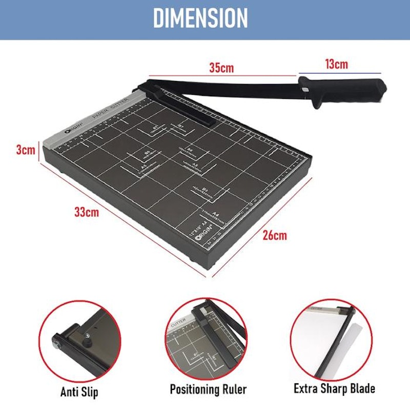 ORIGIN Paper Cutter A4 3