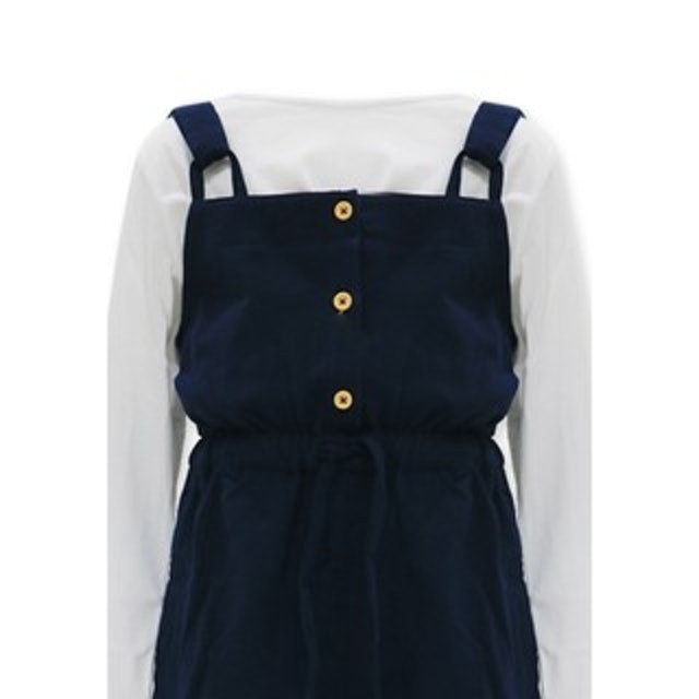Osella Baju Perempuan Jumpsuit Polos Navy
