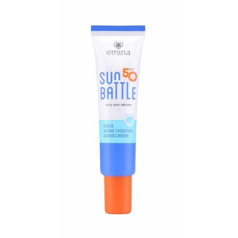 Emina ｜ Sun Battle SPF 50 PA++++ Cica Acne Fighter Sunscreen