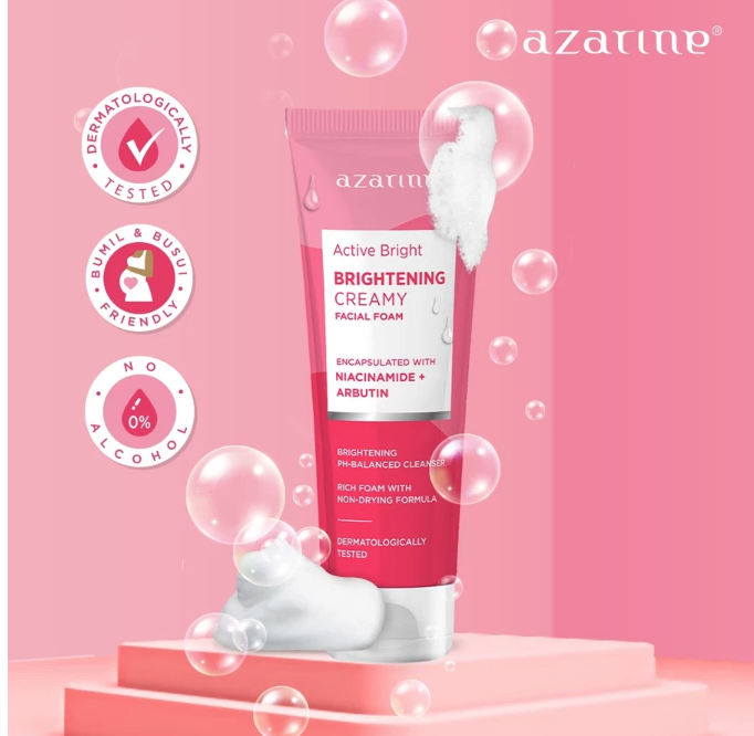 Active Bright Brightening Creamy Facial Foam 4