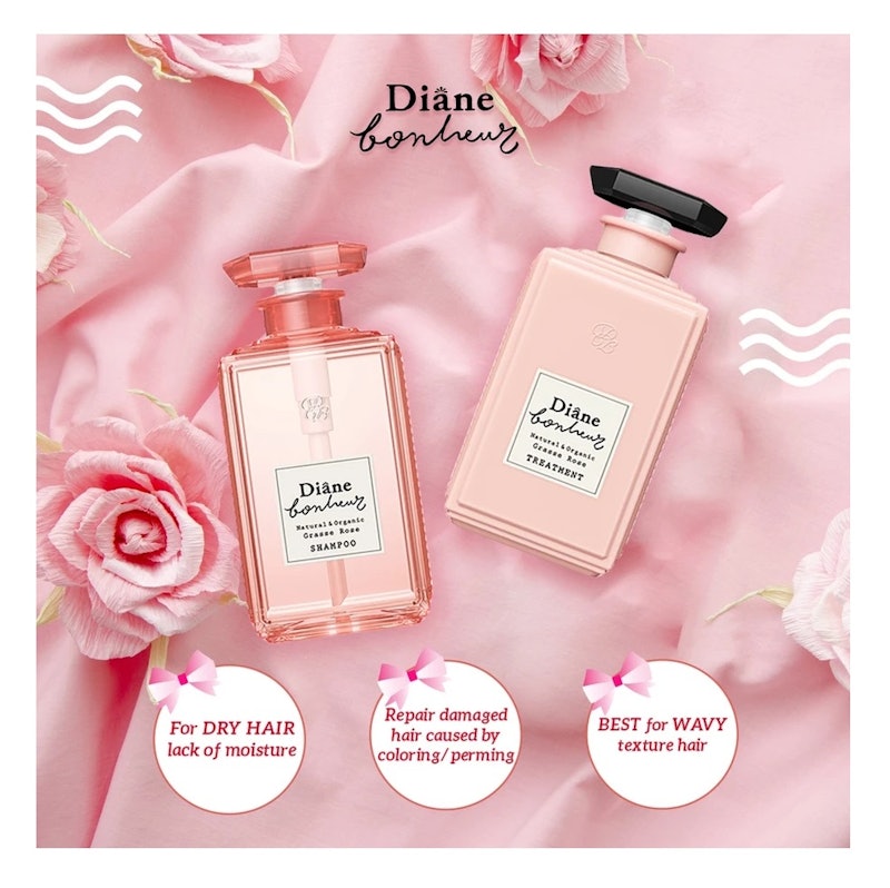 Diane Bonheur Grasse Rose Shampoo 3