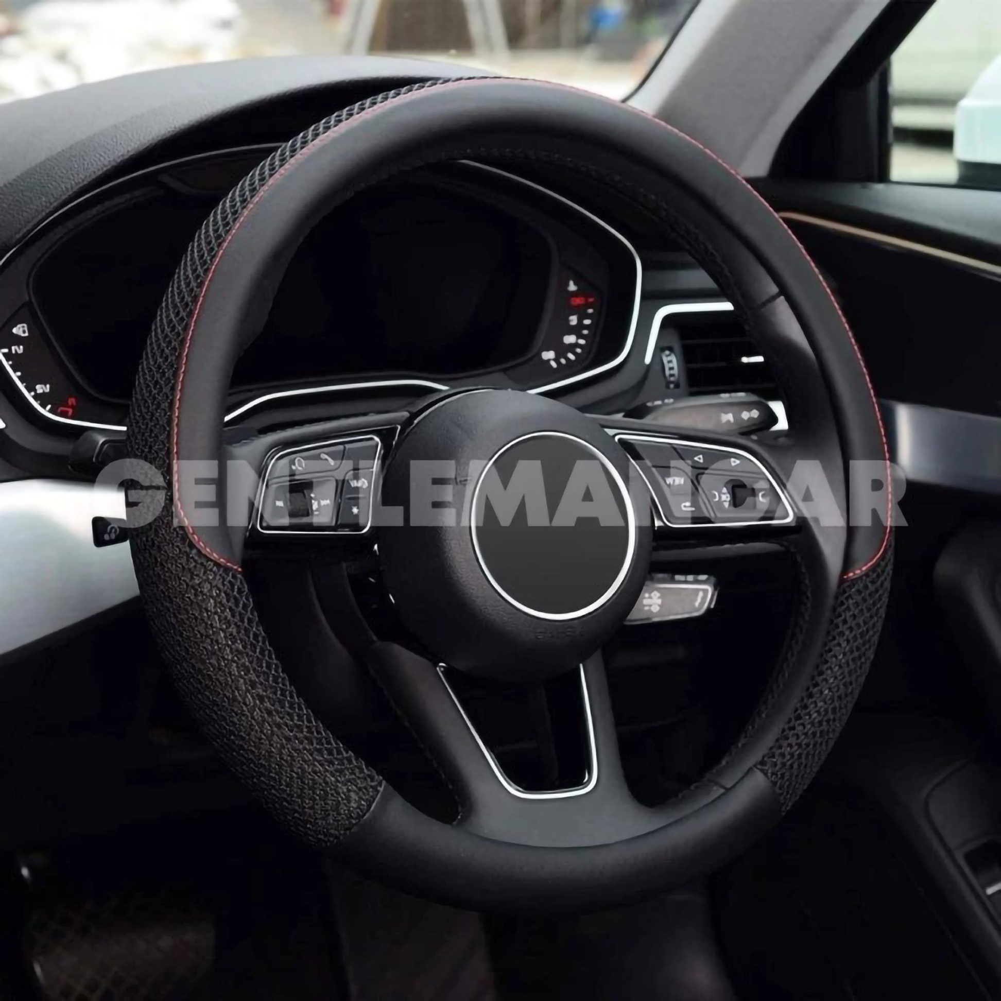  Gentleman Car Sarung Stir Mobil Sporty