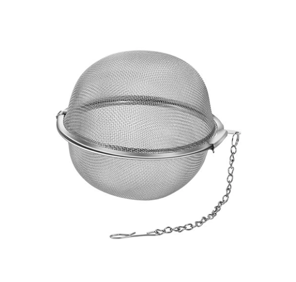 JOODUTP Saringan Teh Bulat Bola Stainless 9 cm