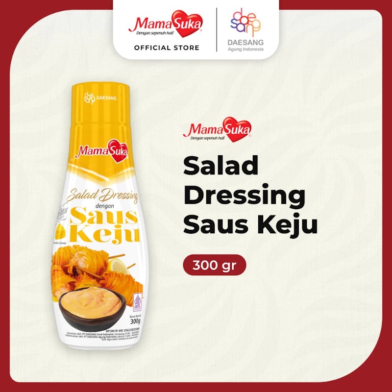 MamaSuka Salad Dressing Saus Keju 2