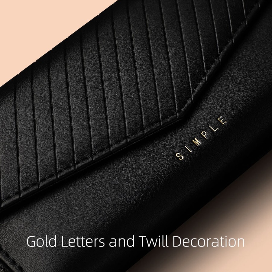 Dompet Wanita Twill Tiga Kali Lipat Panjang 3