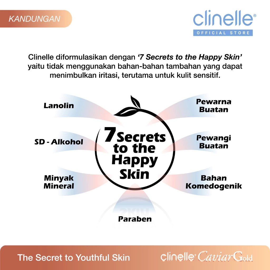 CLINELLE Caviar Gold Firming Eye Serum