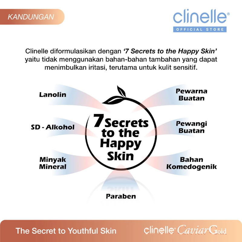 CLINELLE Caviar Gold Firming Eye Serum 3