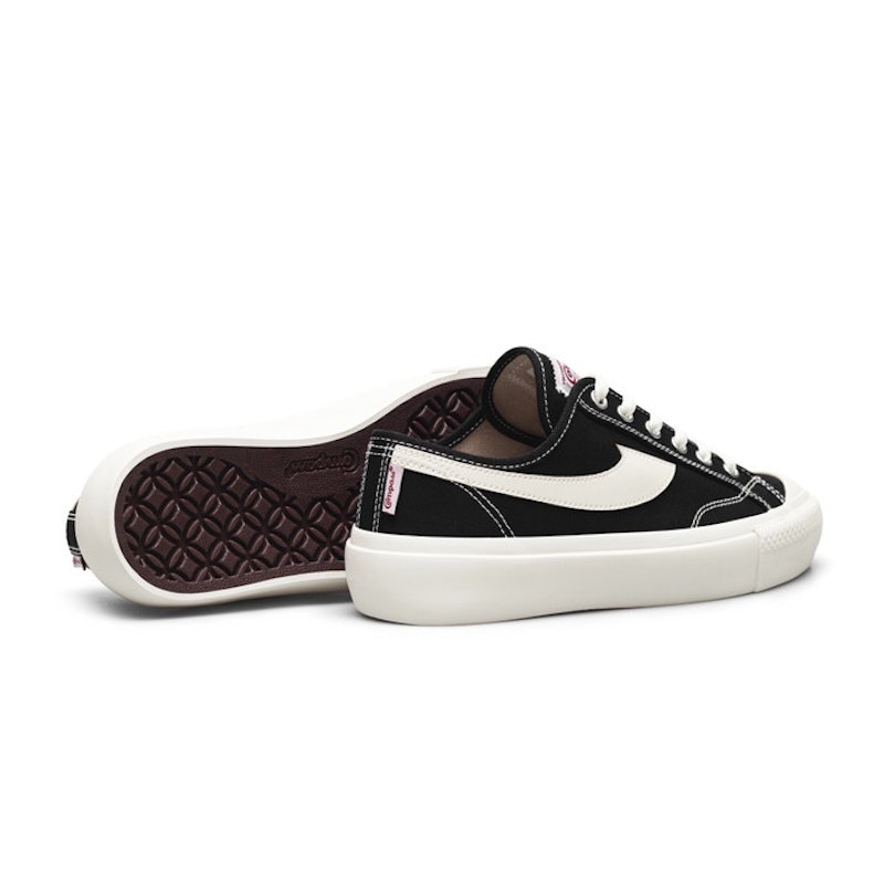 Compass® Gazelle Low Black White 3