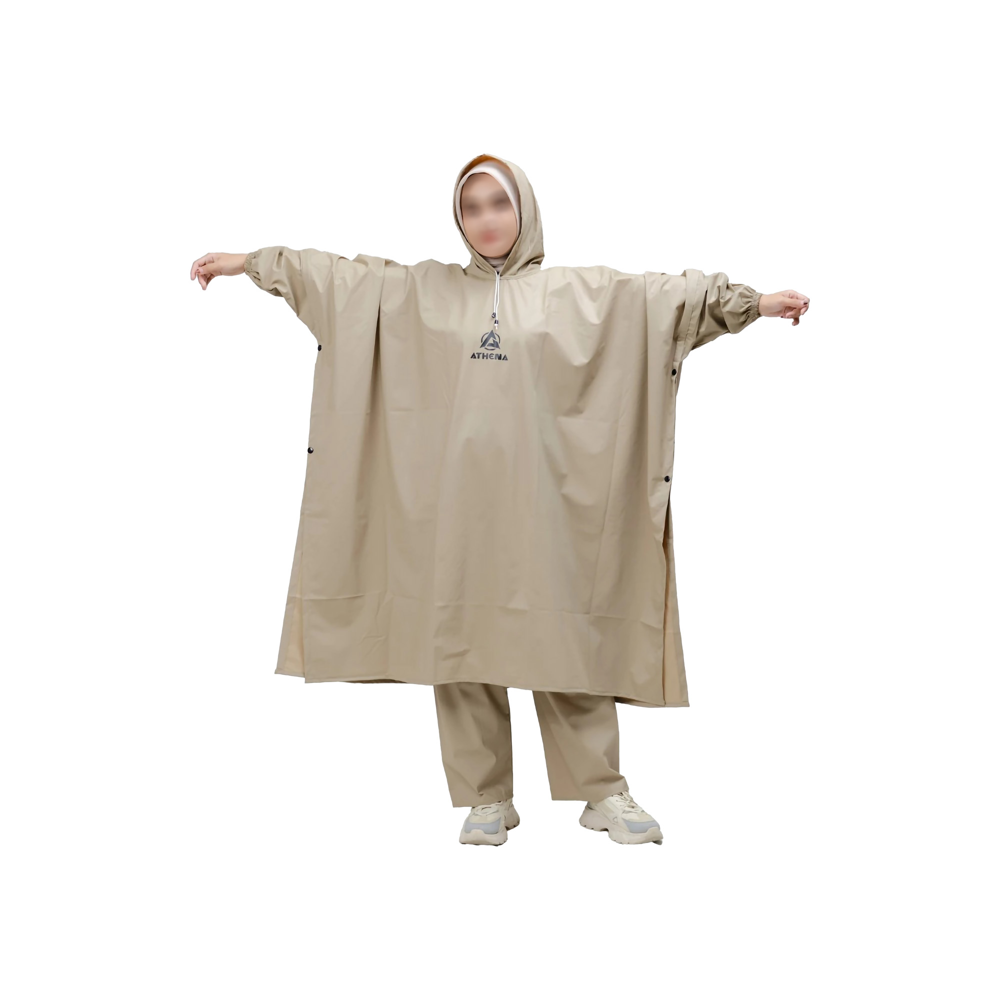 Athena Jas Hujan Ponco Kelelawar Jumbo