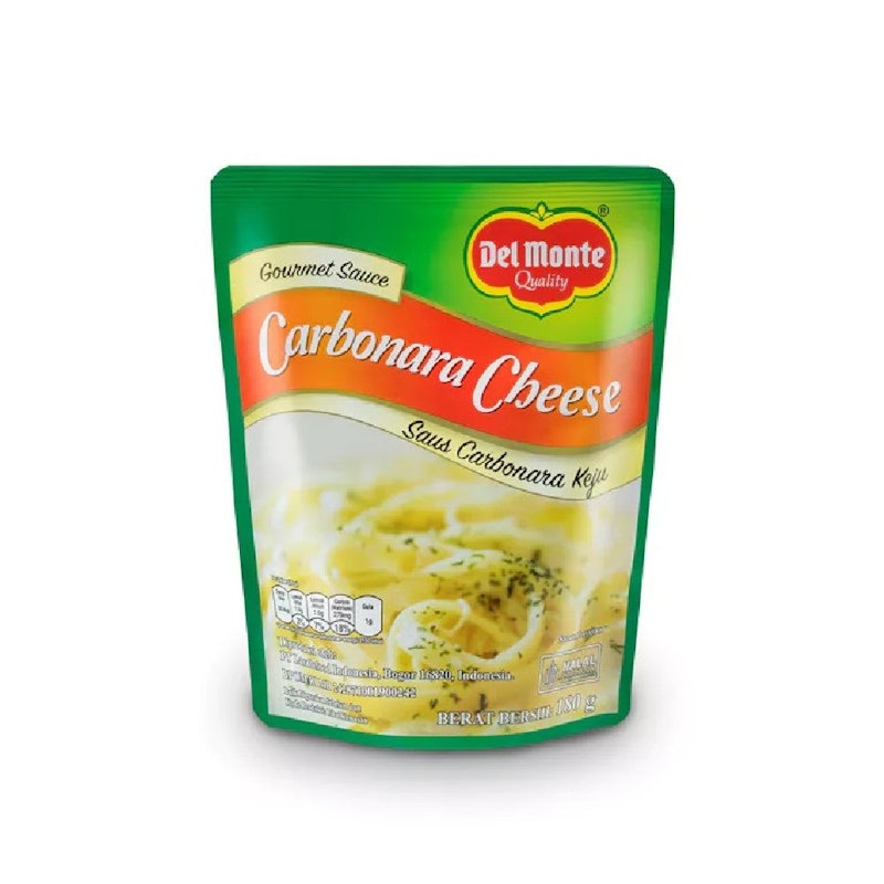 Del Monte Gourmet Sauce Carbonara Cheese 1