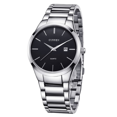 Curren Jam Tangan Pria Analog Stainless Steel CURRENOS 8106 