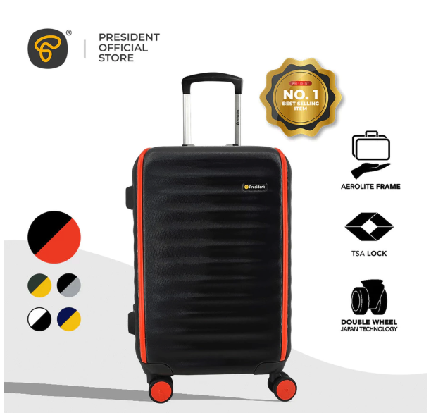 Continental Panjipratama President Luggage Trolley Case 28 Inch 5323 