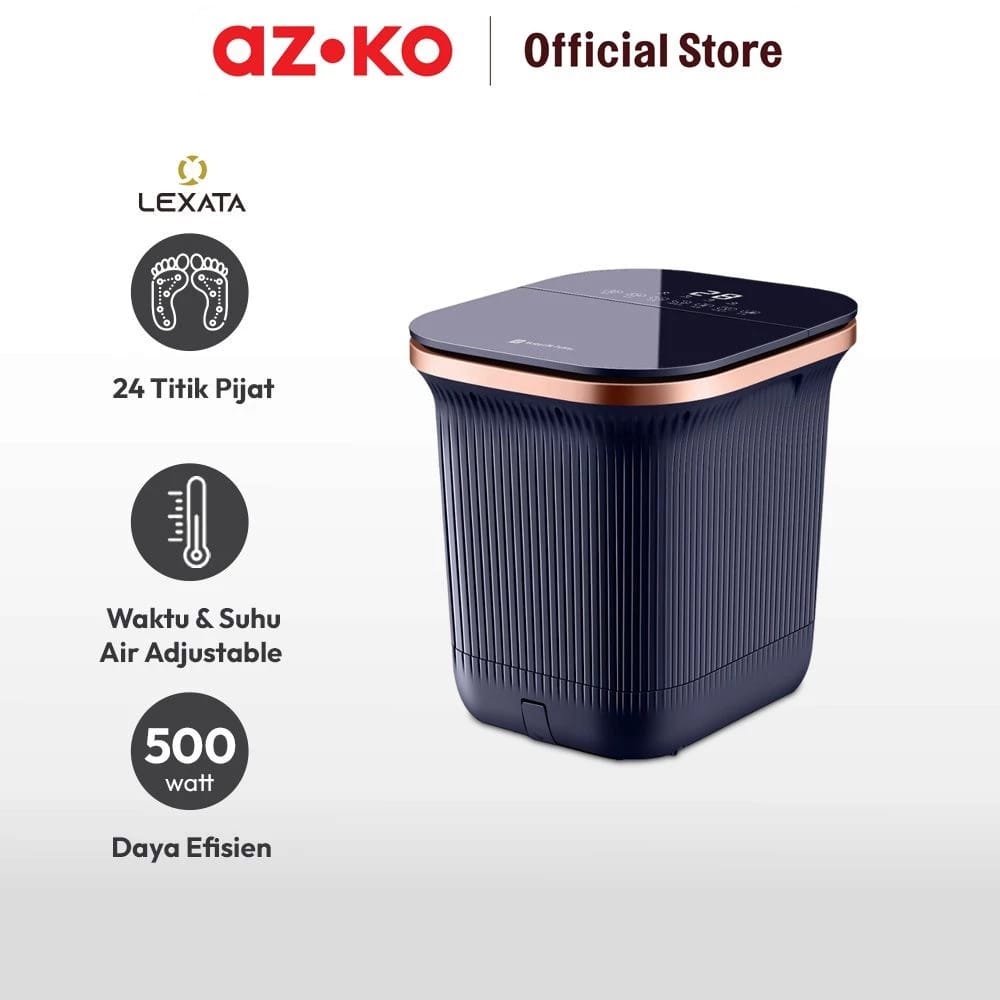 Aspirasi Hidup Indonesia AZKO Lexata Alat Pijat Kaki Spa Bath