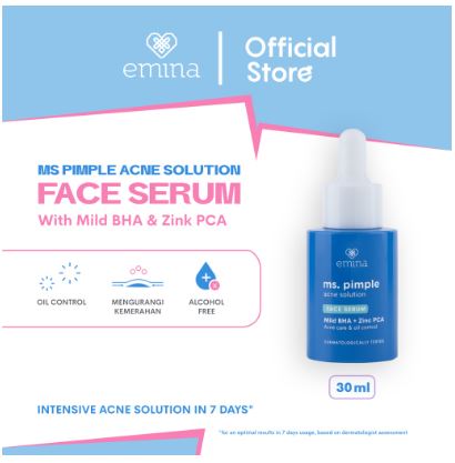 Paragon Technology and Innovation Emina Ms. Pimple Acne Solution Face Serum