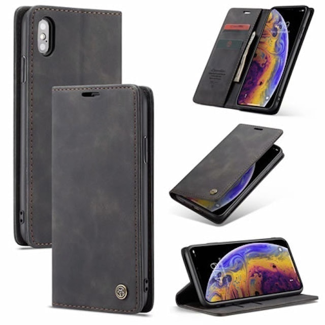 CaseMe Soft Slim Folio Flip Wallet Case