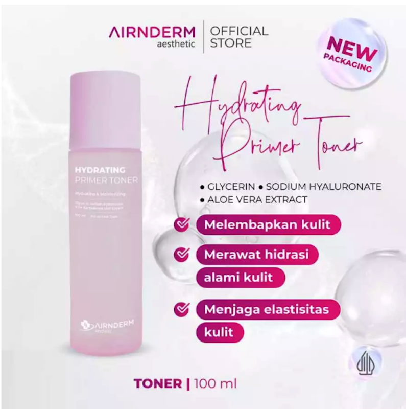 Airnderm Aesthetic Hydrating Primer Toner 2