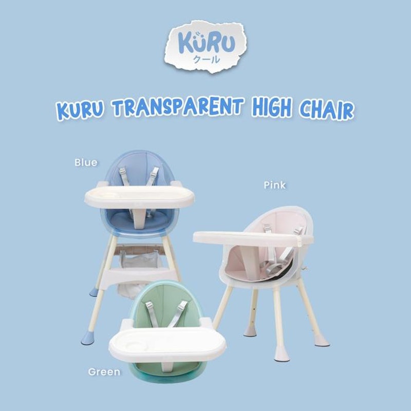 KURU Baby Transparent High Chair 2