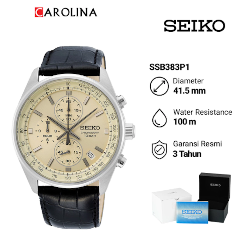 SEIKO Chronograph SSB383P1