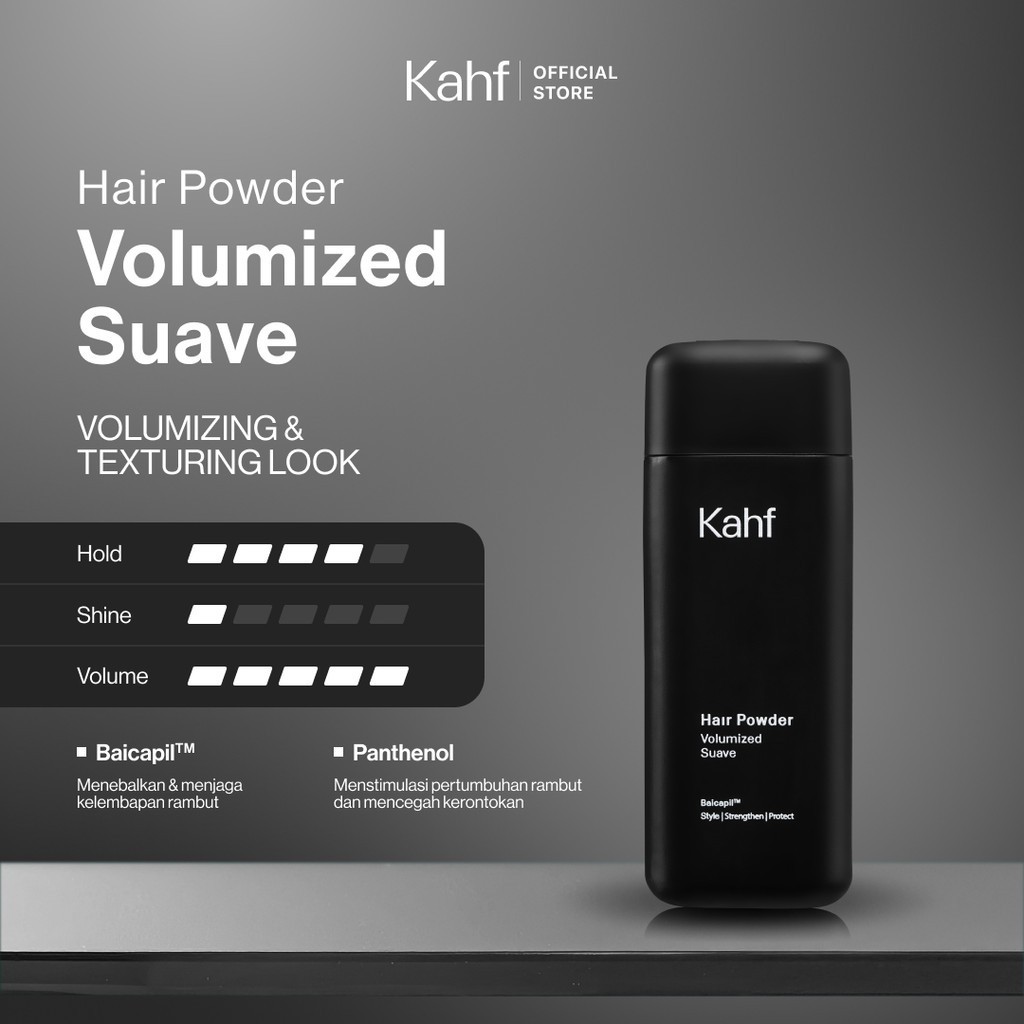 Paragon Technology and Innovation Kahf Hair Powder Volumized Suave