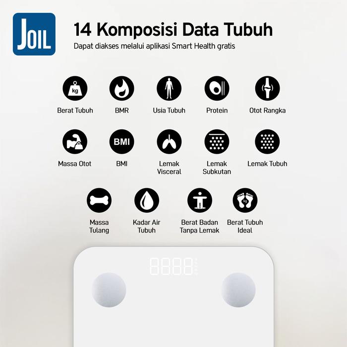 Arta Joil Tappa Joil Smart Body Scale  J9