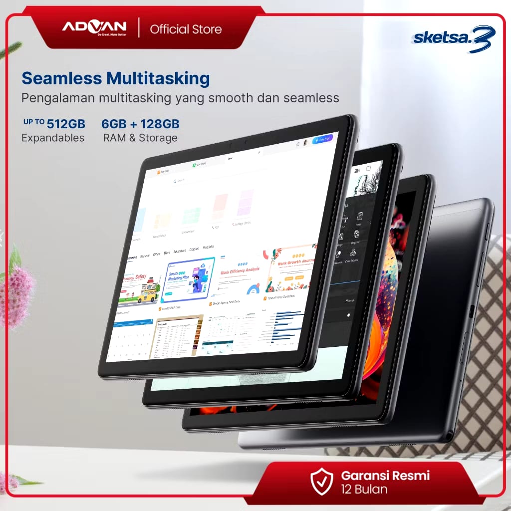 Bangga Teknologi Indonesia Advan Tab Sketsa 3