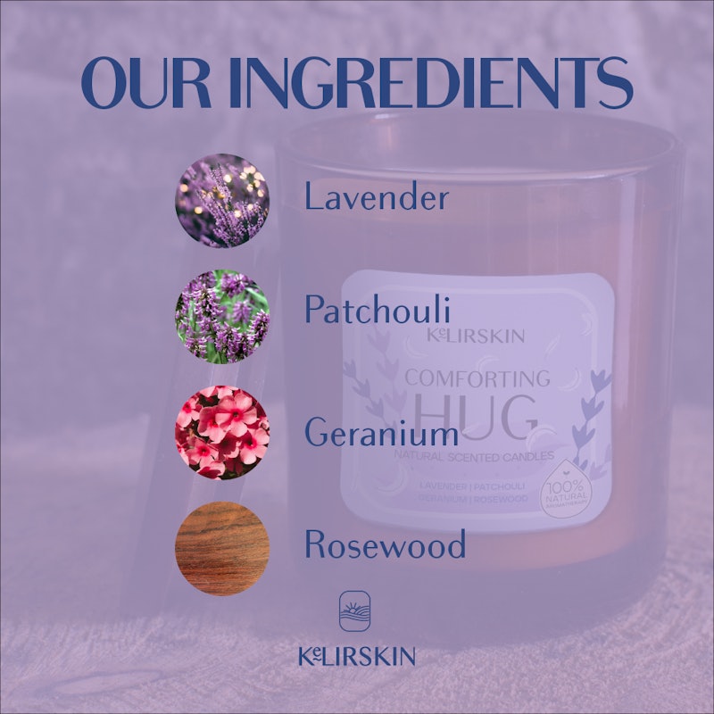 Soy Wax Aromatherapy Candle - Comforting Hug 3
