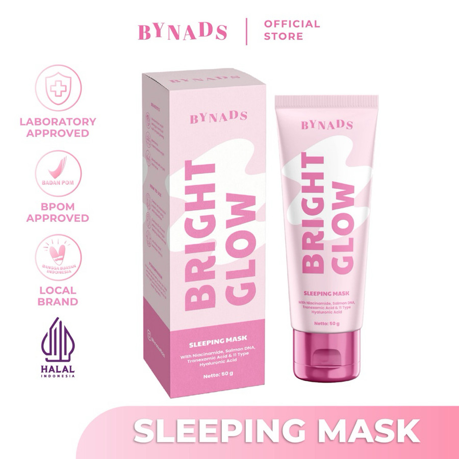 Bynads Global Kosmetik Bynads Bright Glow Sleeping Mask 