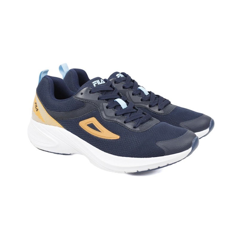 FILA Men's Shoes Cyber Navy/White/Orange