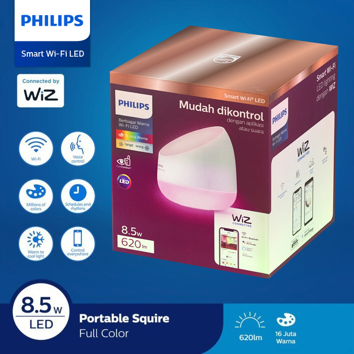 Smart LED Squire Table Lamp 4