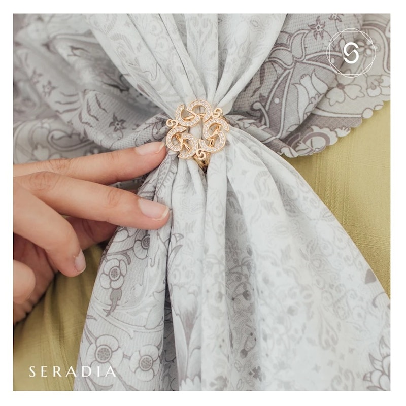 Seradia Ring Brooch Hijab 3