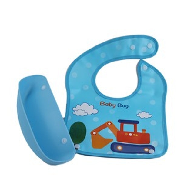 BabySafe  Foldable Bib With Crumb Catcher