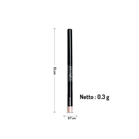 Winida Ayu Lestari JustMiss Cosmetics Eyeliner Pencil White